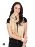 Long Rib Knitted Scarf